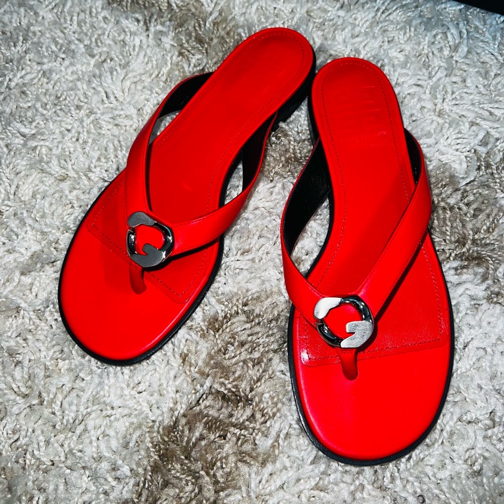 Givenchy G Chain Buckle Sandals (NWT)!